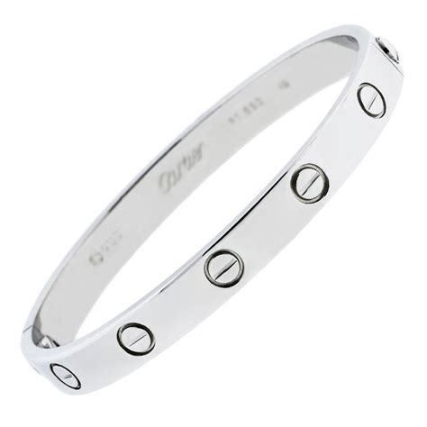 platinum bracelet cartier|cartier platinum love for sale.